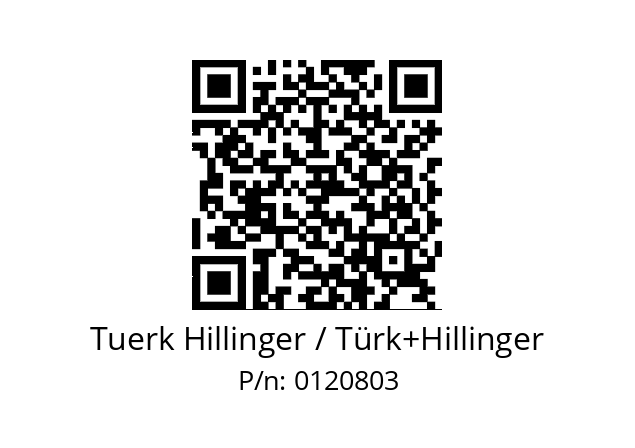   Tuerk Hillinger / Türk+Hillinger 0120803