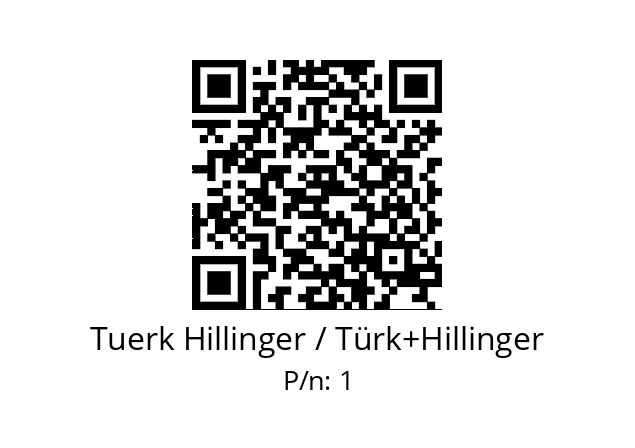   Tuerk Hillinger / Türk+Hillinger 1