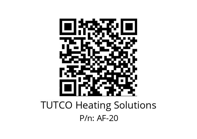   TUTCO Heating Solutions AF-20