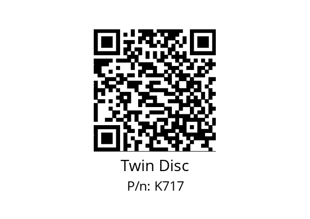   Twin Disc K717