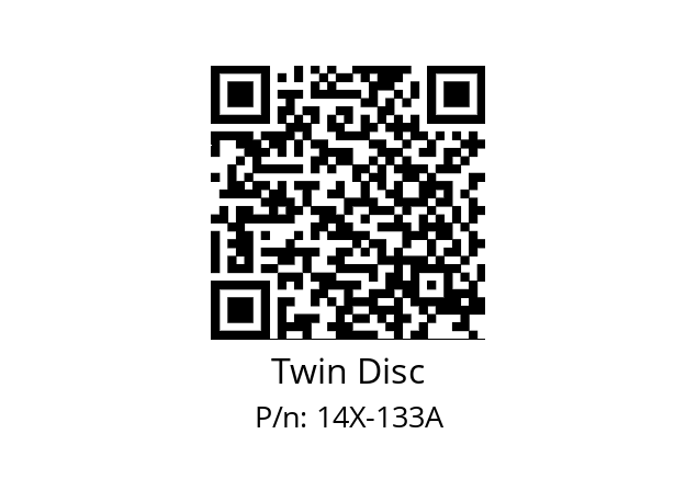   Twin Disc 14X-133A