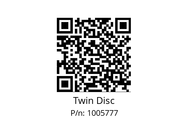   Twin Disc 1005777