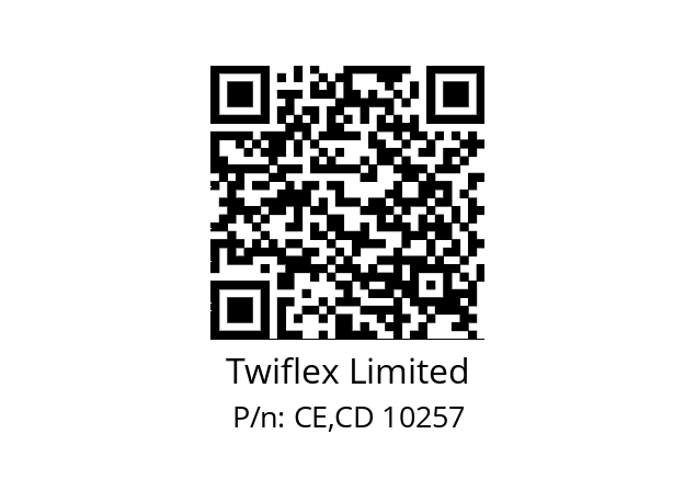   Twiflex Limited CE,CD 10257