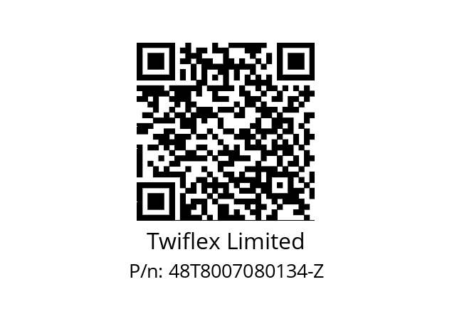   Twiflex Limited 48T8007080134-Z