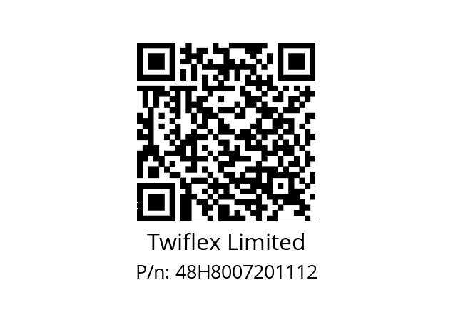   Twiflex Limited 48H8007201112