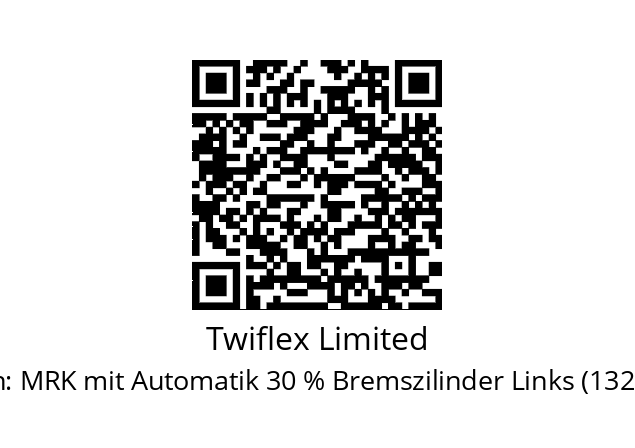   Twiflex Limited MRK mit Automatik 30 % Bremszilinder Links (13264)