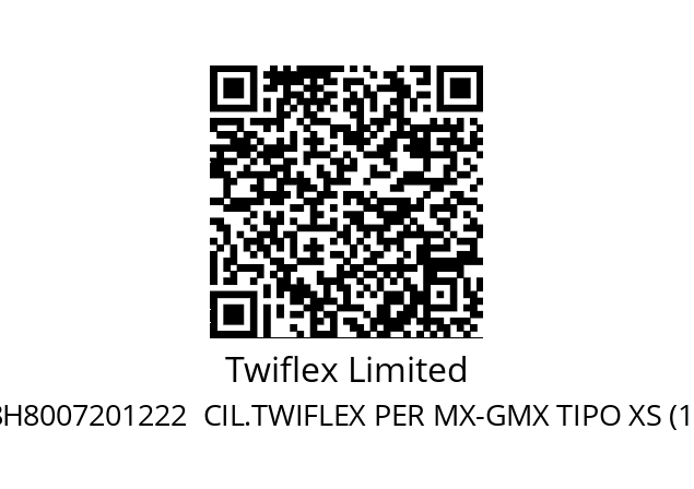   Twiflex Limited 48H8007201222  CIL.TWIFLEX PER MX-GMX TIPO XS (14,3 kN)