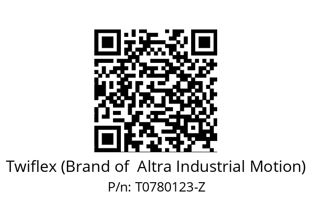   Twiflex (Brand of  Altra Industrial Motion) T0780123-Z