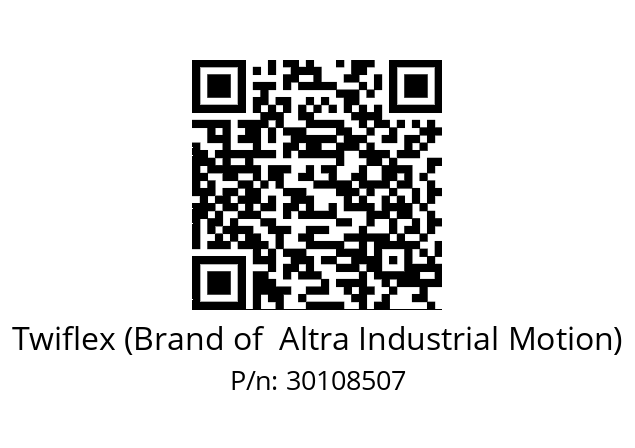   Twiflex (Brand of  Altra Industrial Motion) 30108507