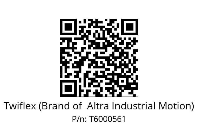   Twiflex (Brand of  Altra Industrial Motion) T6000561