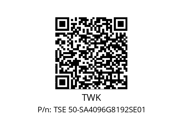   TWK TSE 50-SA4096G8192SE01