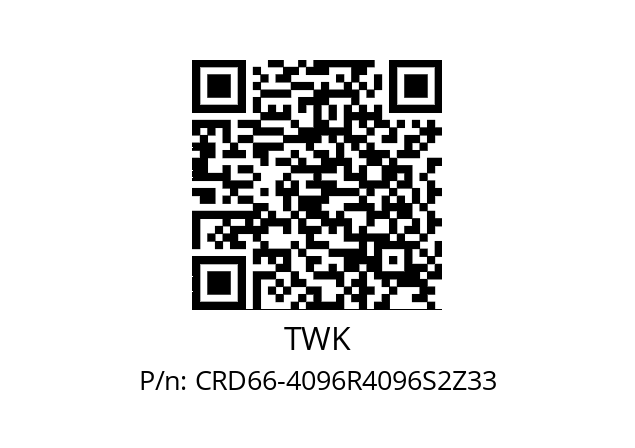   TWK CRD66-4096R4096S2Z33