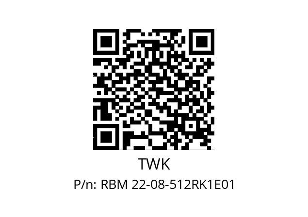   TWK RBM 22-08-512RK1E01