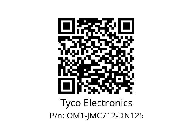   Tyco Electronics OM1-JMC712-DN125