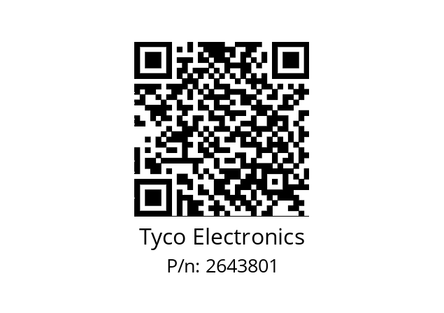   Tyco Electronics 2643801