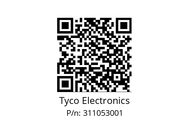   Tyco Electronics 311053001