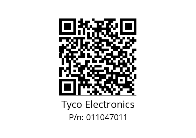   Tyco Electronics 011047011