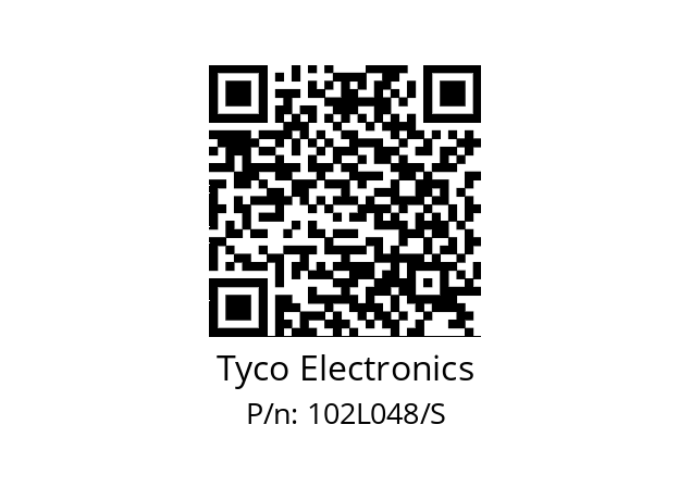   Tyco Electronics 102L048/S