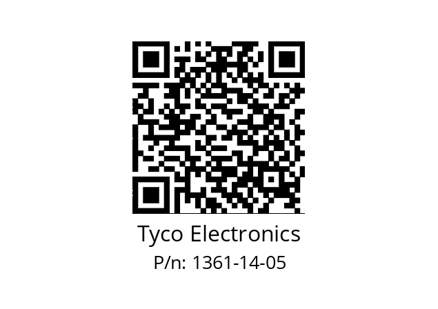   Tyco Electronics 1361-14-05