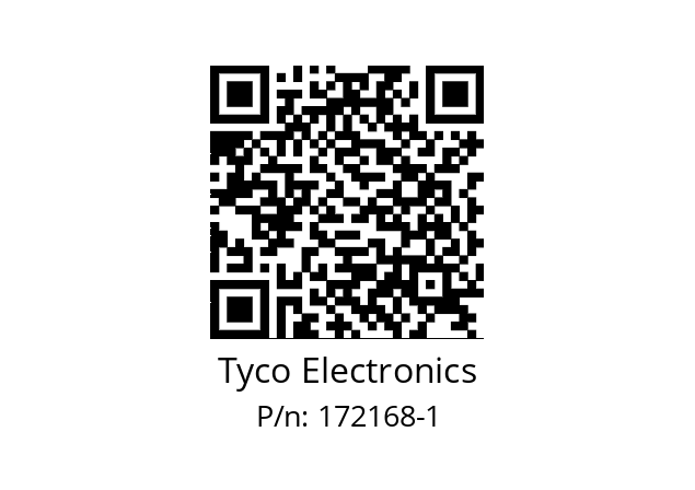   Tyco Electronics 172168-1