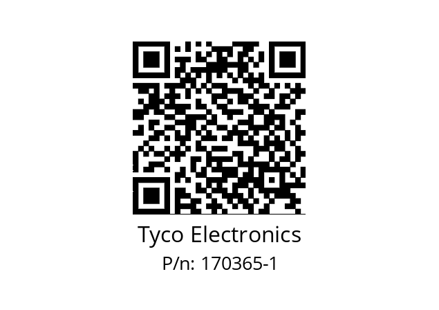   Tyco Electronics 170365-1