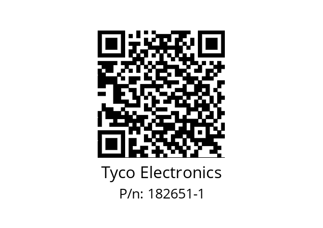   Tyco Electronics 182651-1