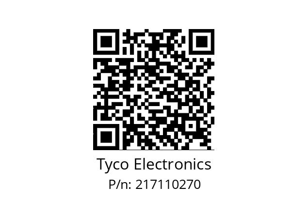   Tyco Electronics 217110270