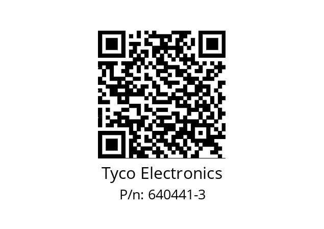   Tyco Electronics 640441-3