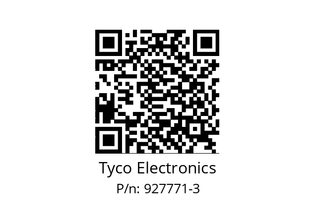   Tyco Electronics 927771-3