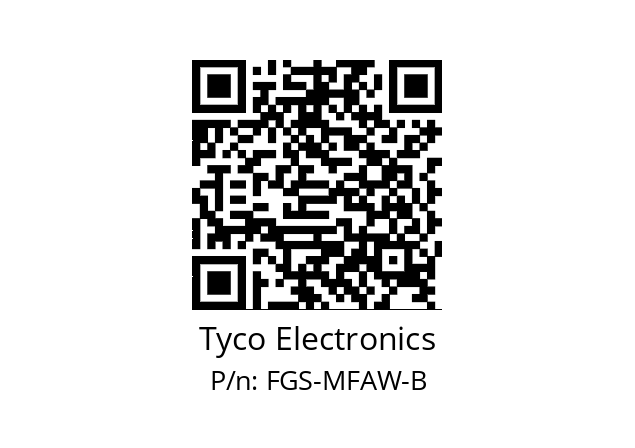   Tyco Electronics FGS-MFAW-B