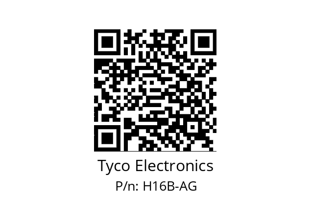   Tyco Electronics H16B-AG