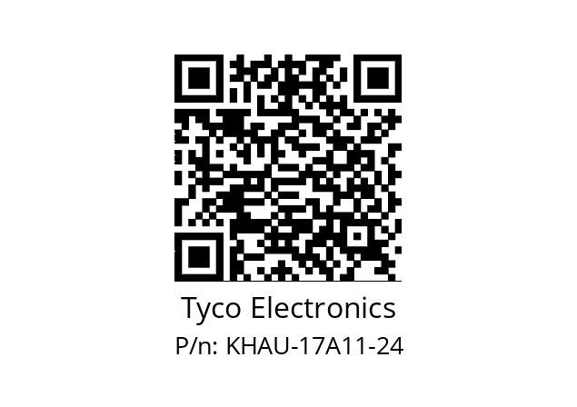   Tyco Electronics KHAU-17A11-24