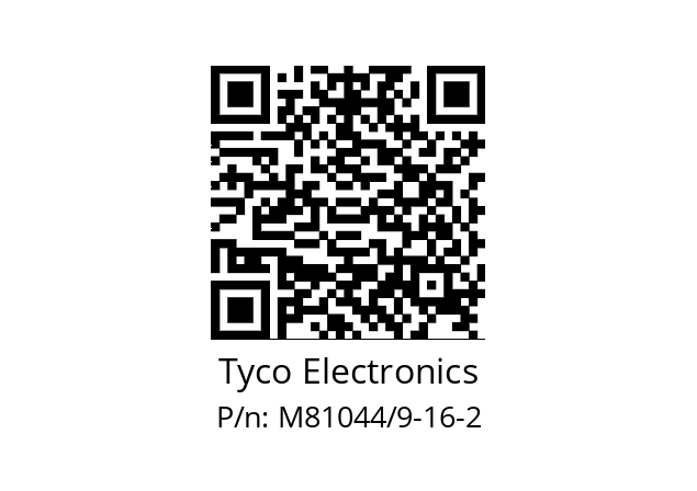   Tyco Electronics M81044/9-16-2