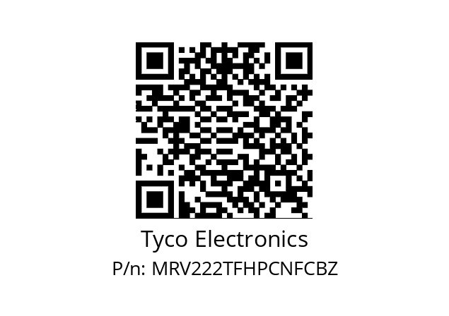   Tyco Electronics MRV222TFHPCNFCBZ