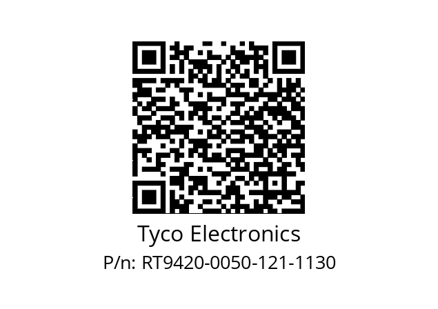   Tyco Electronics RT9420-0050-121-1130