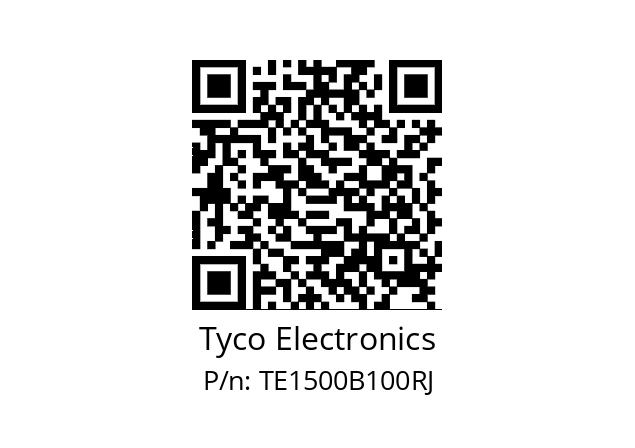   Tyco Electronics TE1500B100RJ