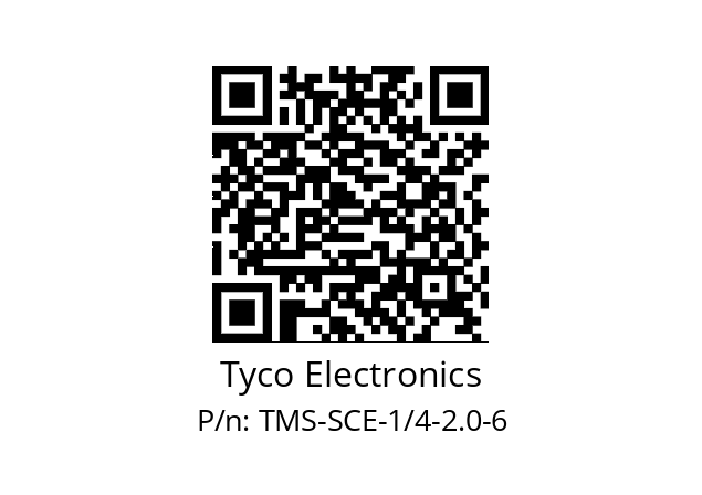   Tyco Electronics TMS-SCE-1/4-2.0-6