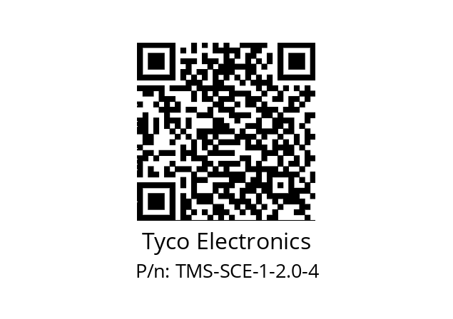   Tyco Electronics TMS-SCE-1-2.0-4