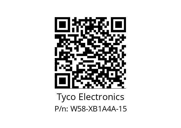   Tyco Electronics W58-XB1A4A-15