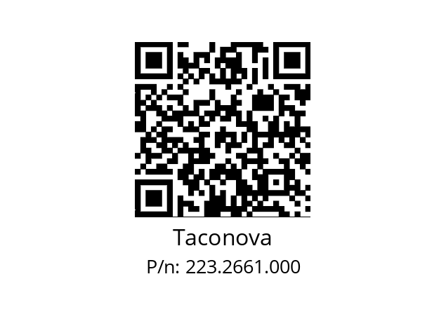   Taconova 223.2661.000