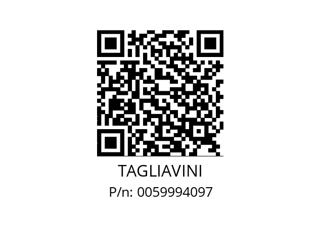   TAGLIAVINI 0059994097