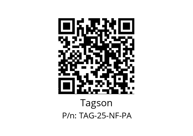   Tagson TAG-25-NF-PA