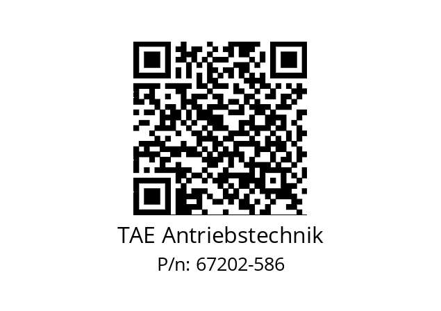   TAE Antriebstechnik 67202-586