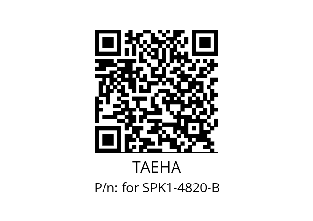   TAEHA for SPK1-4820-B