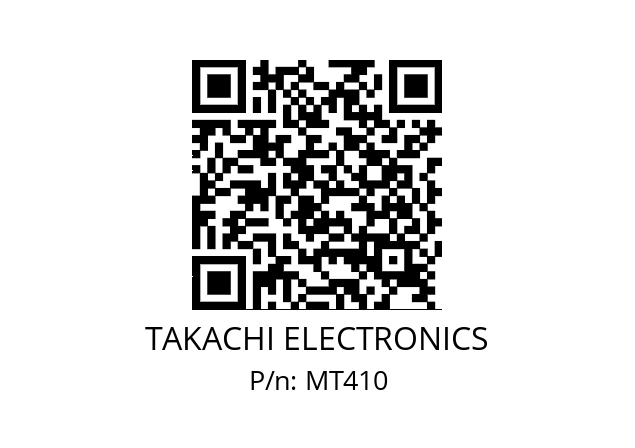   TAKACHI ELECTRONICS MT410