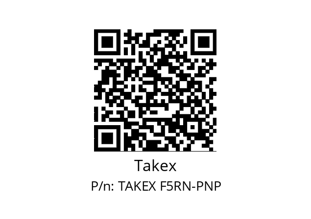   Takex TAKEX F5RN-PNP