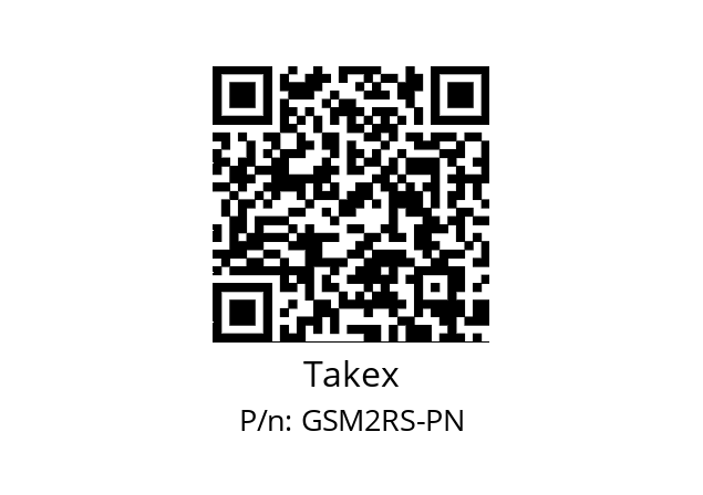   Takex GSM2RS-PN