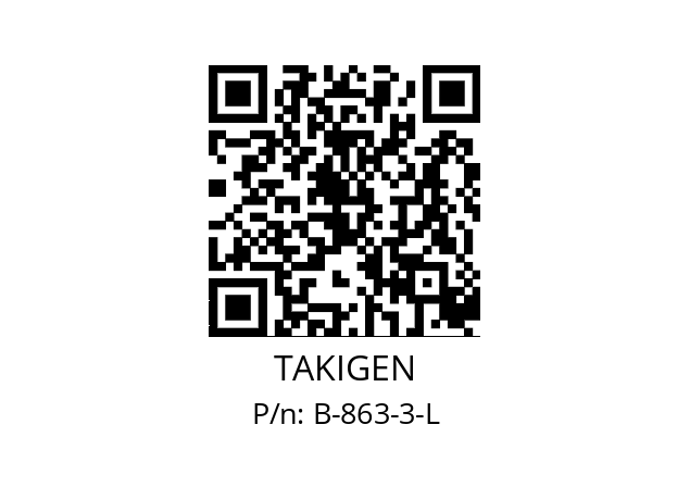   TAKIGEN B-863-3-L