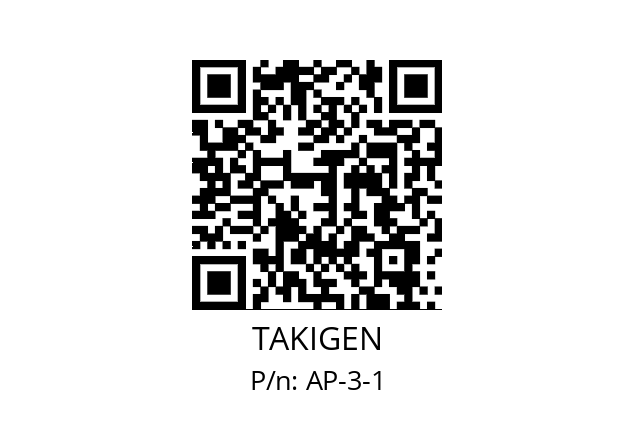   TAKIGEN AP-3-1