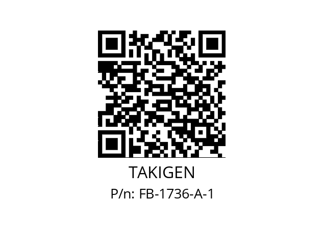   TAKIGEN FB-1736-A-1